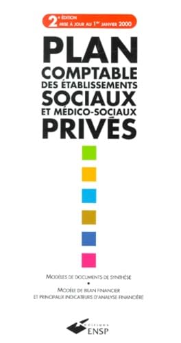 Plan comptable des établissements sociaux et medico-sociaux privés 9782859526689