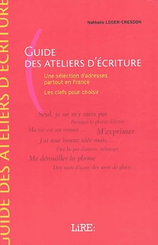 Lire : Guide des ateliers d'écriture 9782843431890