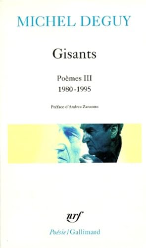 Gisants. Poèmes III 1980-1995 9782070407866