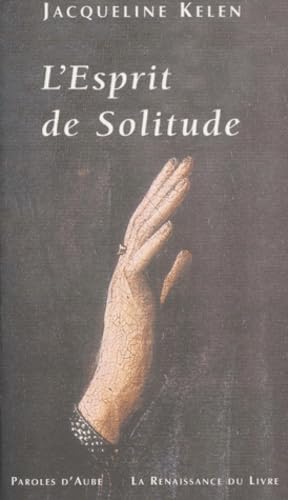 L'Esprit de solitude 9782804605407