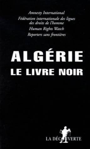 Algérie, le livre noir 9782707128294