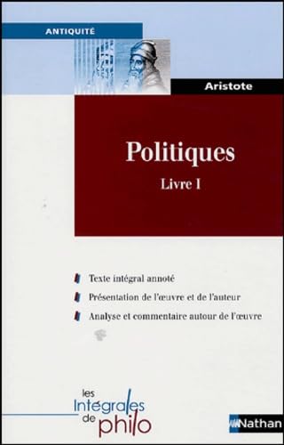 Politiques: Livre I 9782091834603