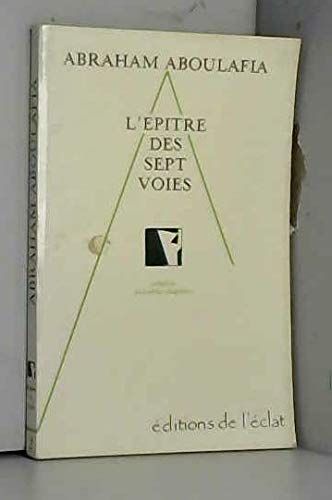 L'Epître des sept voies 9782905372024