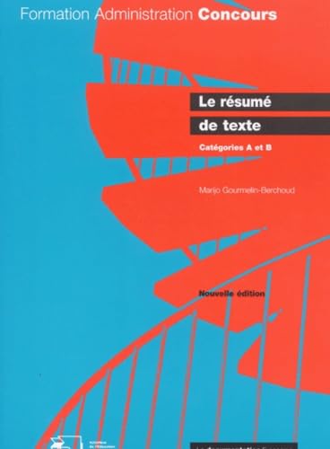 Le résumé de textes catégories a et b 9782110050748