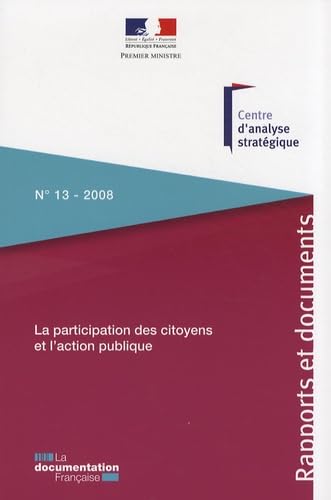 La participation des citoyens et l'action publique 9782110071545
