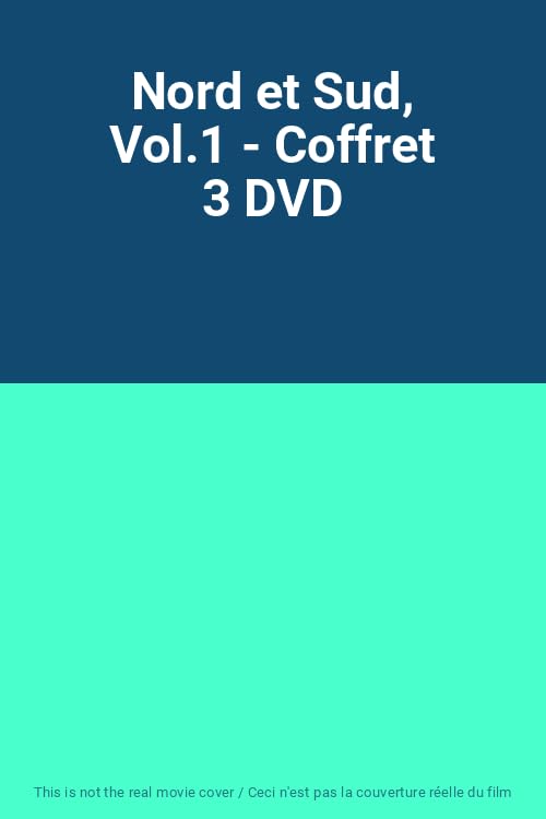 Nord et Sud, Vol.1 - Coffret 3 DVD 7321950049639