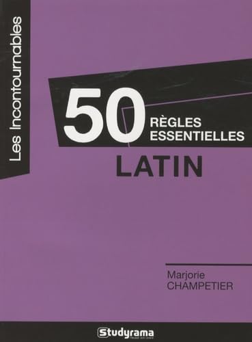 50 règles essentielles - Latin 9782759008131