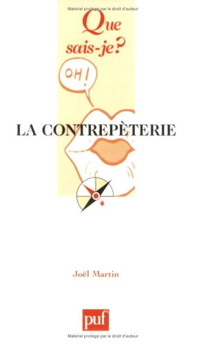 La contrepèterie 9782130539650