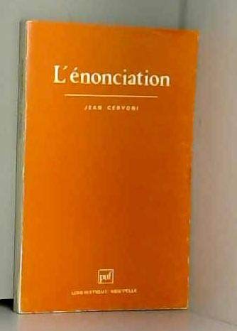 L'énonciation 9782130447344