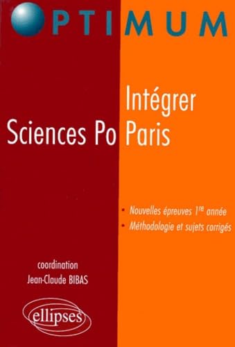 Intégrer Sciences-Po Paris 9782729803971