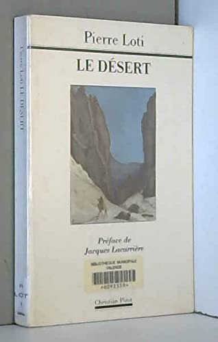 Le Desert 9782868080233