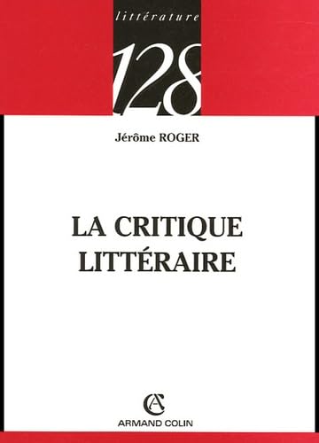 La critique littéraire 9782200342098
