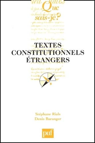 Textes constitutionnels étrangers 9782130532231