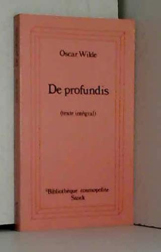 DE PROFUNDIS 9782234016002