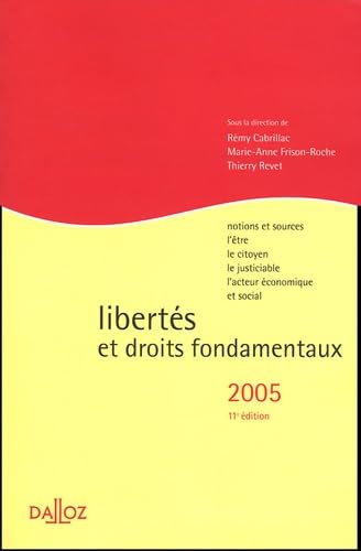 Libertés et droits fondamentaux 9782247061563