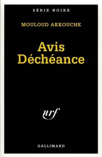 Avis Déchéance 9782070497621