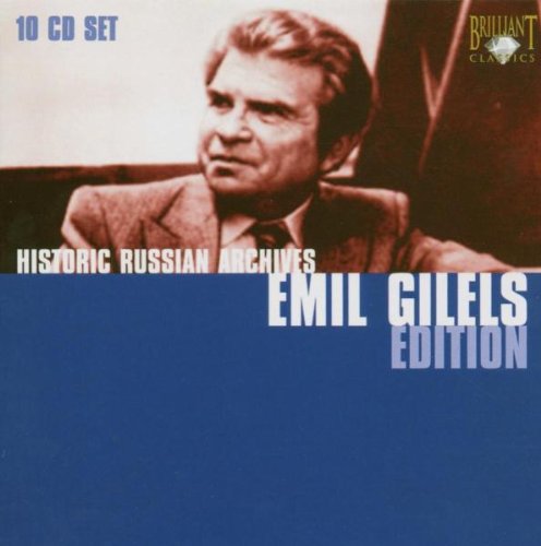 Emil Gilels : Archives historiques russes (Coffret 10 CD) 5028421926155