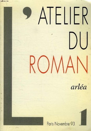 L'atelier du roman, numéro 1 9782869591844