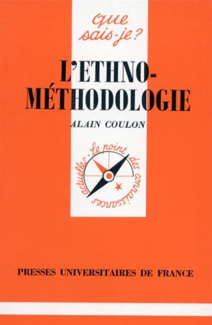 L'Ethnométhodologie 9782130435563