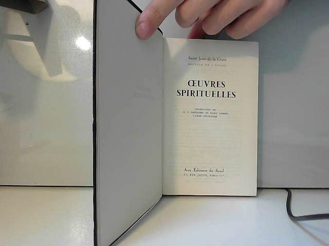 Oeuvres spirituelles - Saint Jean de la Croix / Editions du Seuil