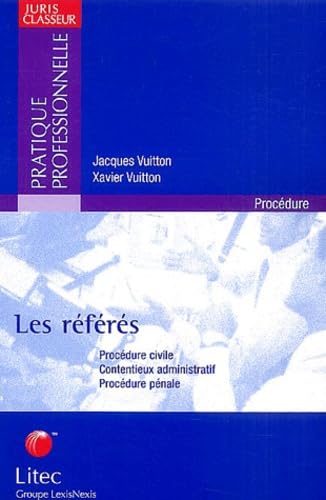Les référés (ancienne édition) 9782711003464
