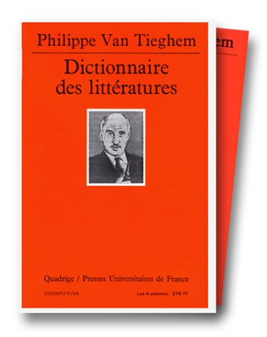 Dictionnaire des littératures, coffret de 4 volumes 9782130387428