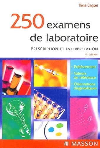 250 examens de laboratoire 9782294015212