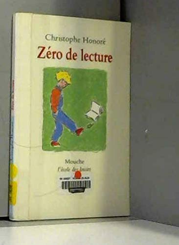 Zéro de lecture 9782211050098