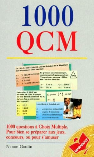 1000 QCM 9782501028097