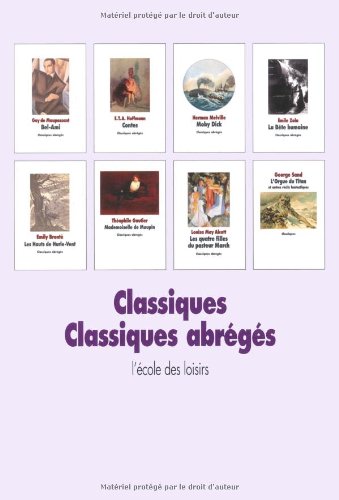 catalogue classiques abreges septem 2011 9782211114936