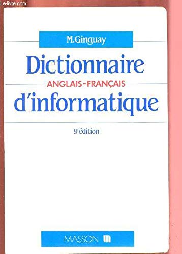 Dictionnaire anglais-français d'informatique 9782225811807