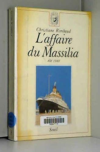 L'Affaire du Massilia (été 1940) 9782020067645