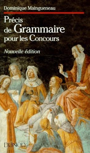 Précis de grammaire pour les concours 9782100024698
