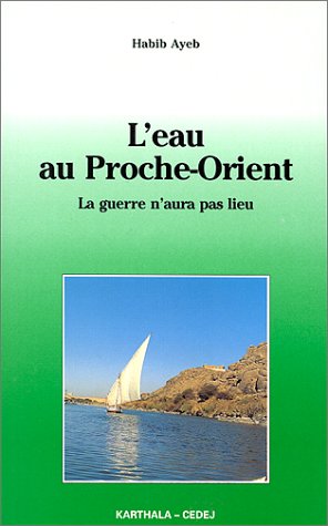 L'eau au Proche-Orient : La guerre n'aura pas lieu 9782865378555