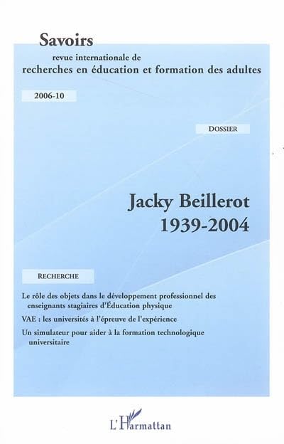 Jacky Beillerot 1939-2004 9782296004061