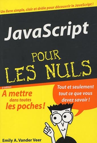 JavaScript pour les nuls 9782844277169