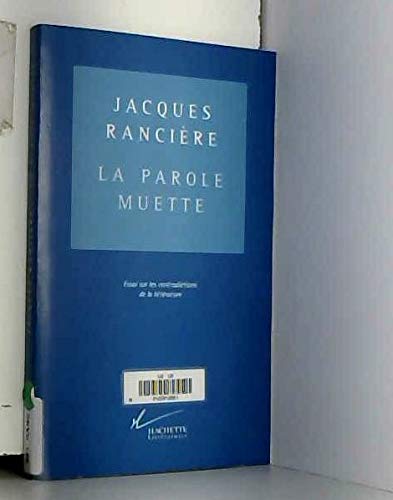 La Parole muette 9782012353879
