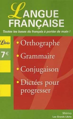 Langue française: toutes les bases du français à portée de main ! 9782290003473