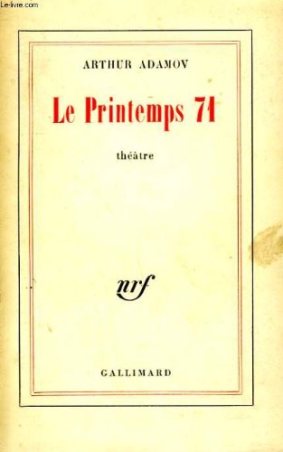 LE PRINTEMPS 71 9782070200214
