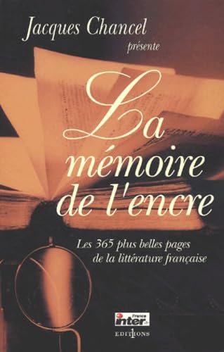 La Mémoire de l'encre 9782846120203