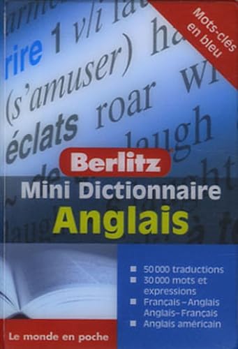 Anglais: Mini Dictionnaire français-anglais et anglais-français 9789812468499