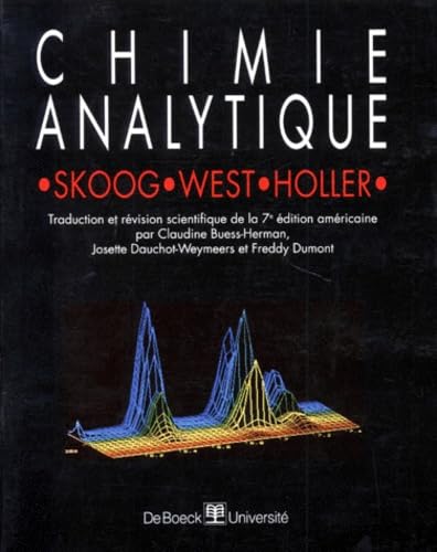 Chimie analytique 9782804121143