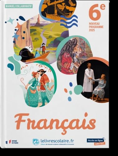Francais 6e: Manuel élève 9791040007661