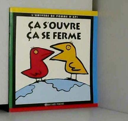 Ca s'ouvre, ça se ferme 9782227730014