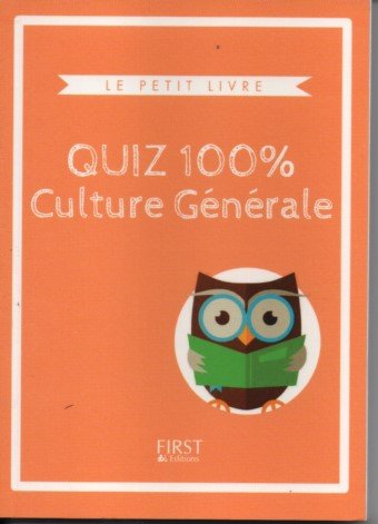 quizz 100% culture générale 9782754083980