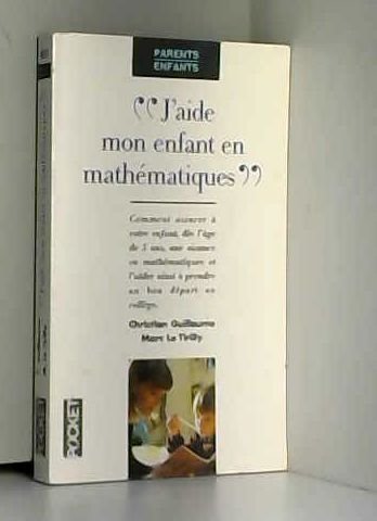 "J'aide mon enfant en mathématiques" 9782266060738