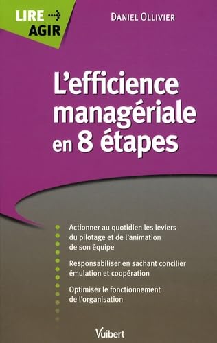 L'efficience managériale en 8 étapes 9782711764112