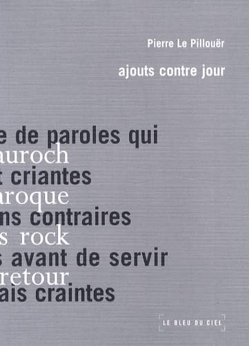 Ajouts contre jour 9782915232509