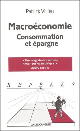 Macroéconomie : consommation et épargne 9782707138323