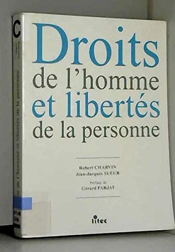 Droits de l'homme et libertés de la personne (ancienne édition) 9782711123735